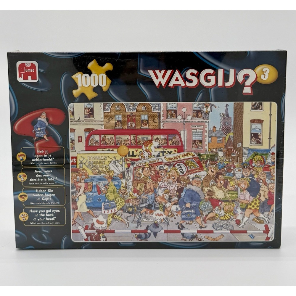 Wasgij? #3 Full Monty Fever 1000 Piece Puzzle Jumbo New Sealed